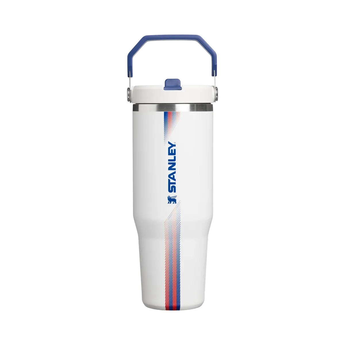 Stanley Country Collection Iceflow Tumbler Team White Dark Blue 30 OZ