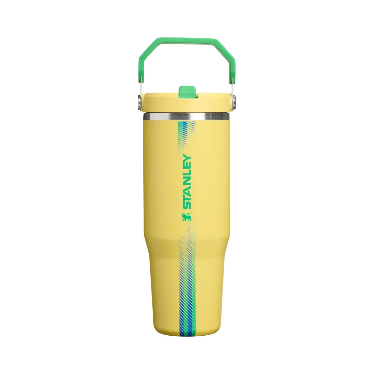 Stanley Country Collection Iceflow Tumbler Team Yellow Green 30 OZ