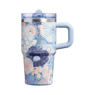 Stanley Quencher ProTour Flip Straw Tumbler Blue Dream Wildflower