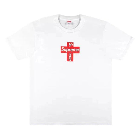 Supreme Cross Box Logo Tee "White" - Dawntown