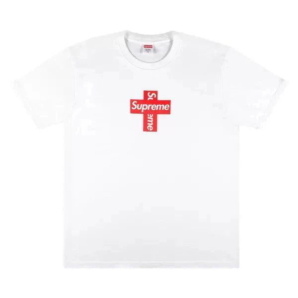 Supreme Cross Box Logo Tee "White" - Dawntown