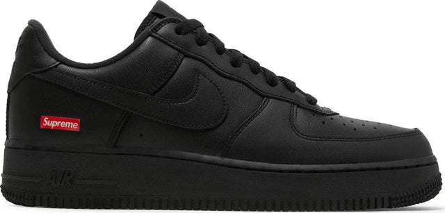 Supreme x Air Force 1 Low "Box Logo - Black" - Dawntown