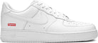 Supreme x Air Force 1 Low "Box Logo - White" - Dawntown