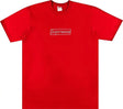 Supreme x KAWS Chalk Logo Tee 'Red' - Dawntown