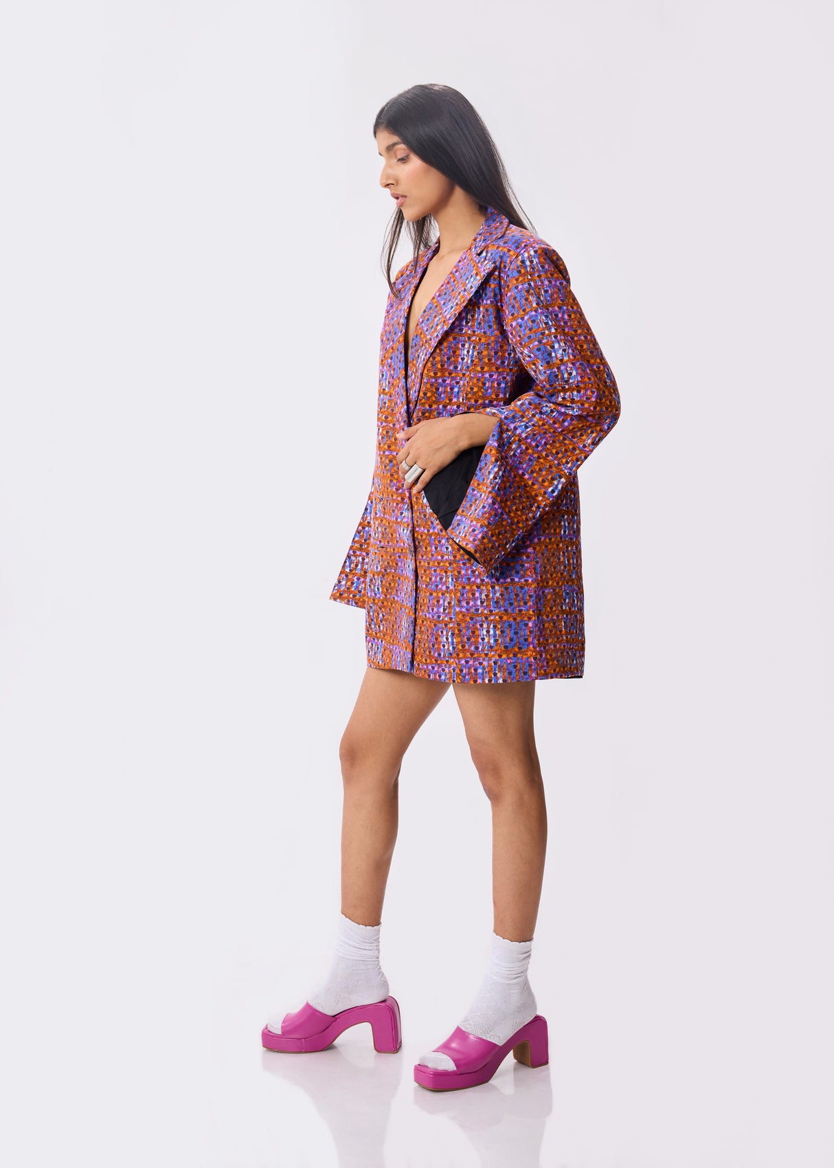 Surreal Vision Blazer Dress