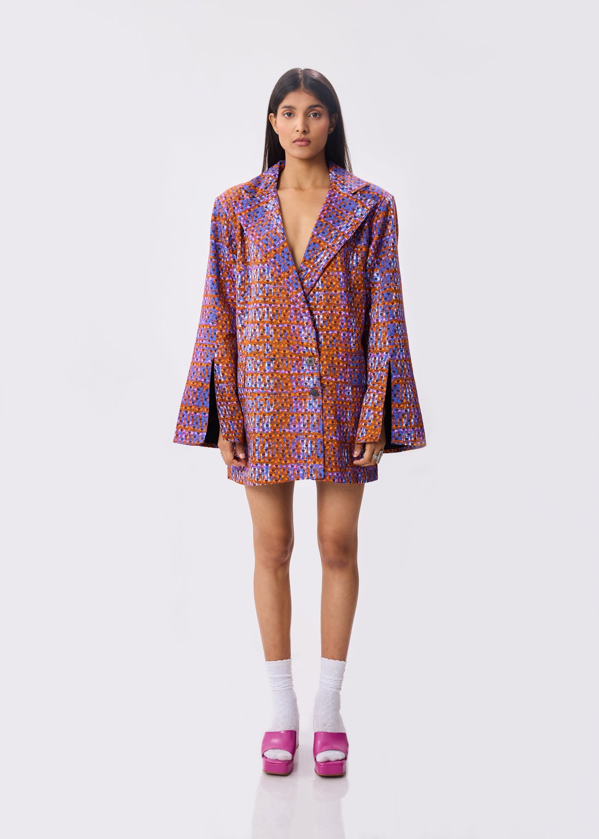 Surreal Vision Blazer Dress