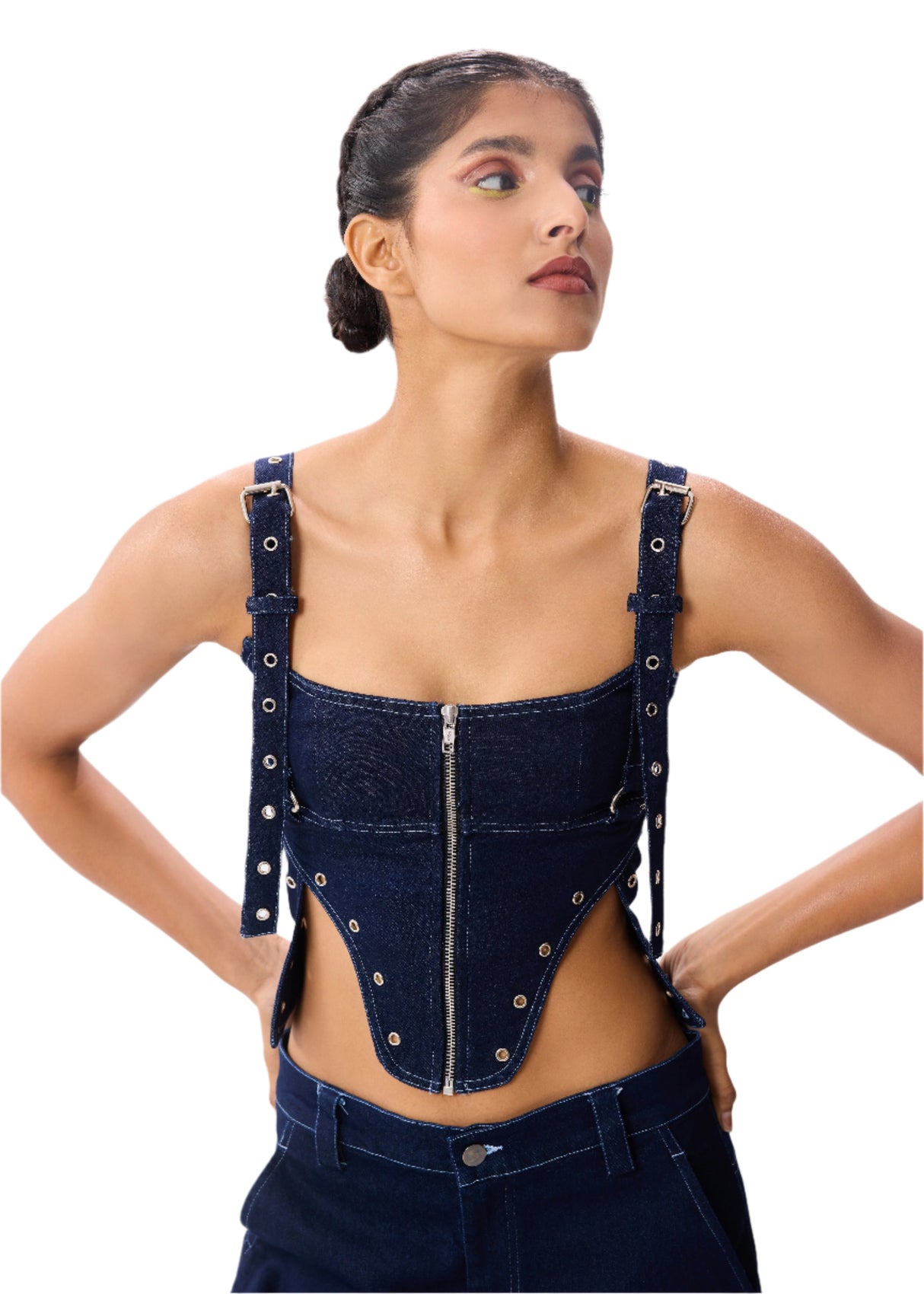 Buckle Up Corset Top