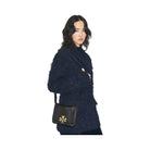Tory Burch Charlie Shoulder Bag BLACK/GOLD