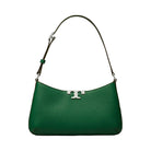 Tory Burch Eleanor Soft Slim Shoulder Bag Dark Kale