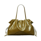 Tory Burch Ella natuura Drawstring Tote Dark Olive