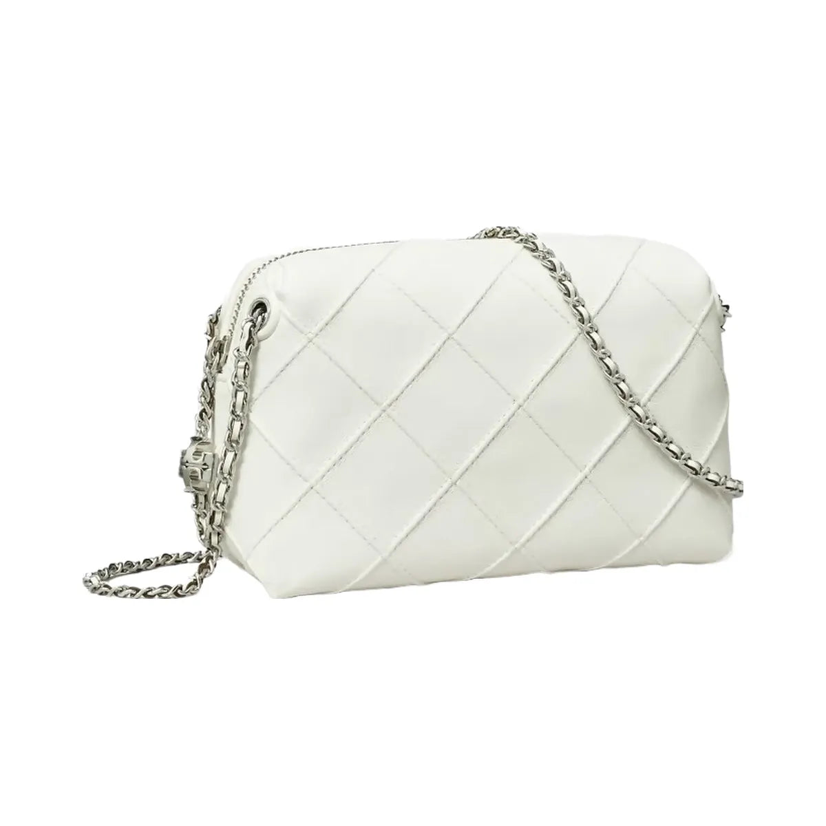 Tory Burch Fleming Soft Crossbody Bag Blanc