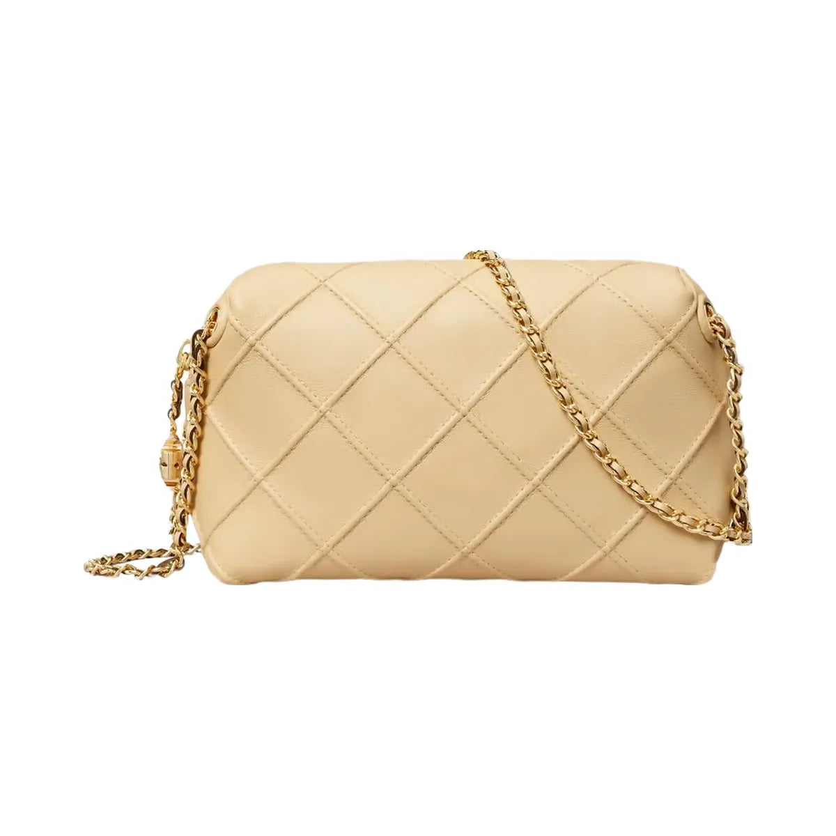 Tory Burch Fleming Soft Crossbody Bag Vanilla Soft Serve