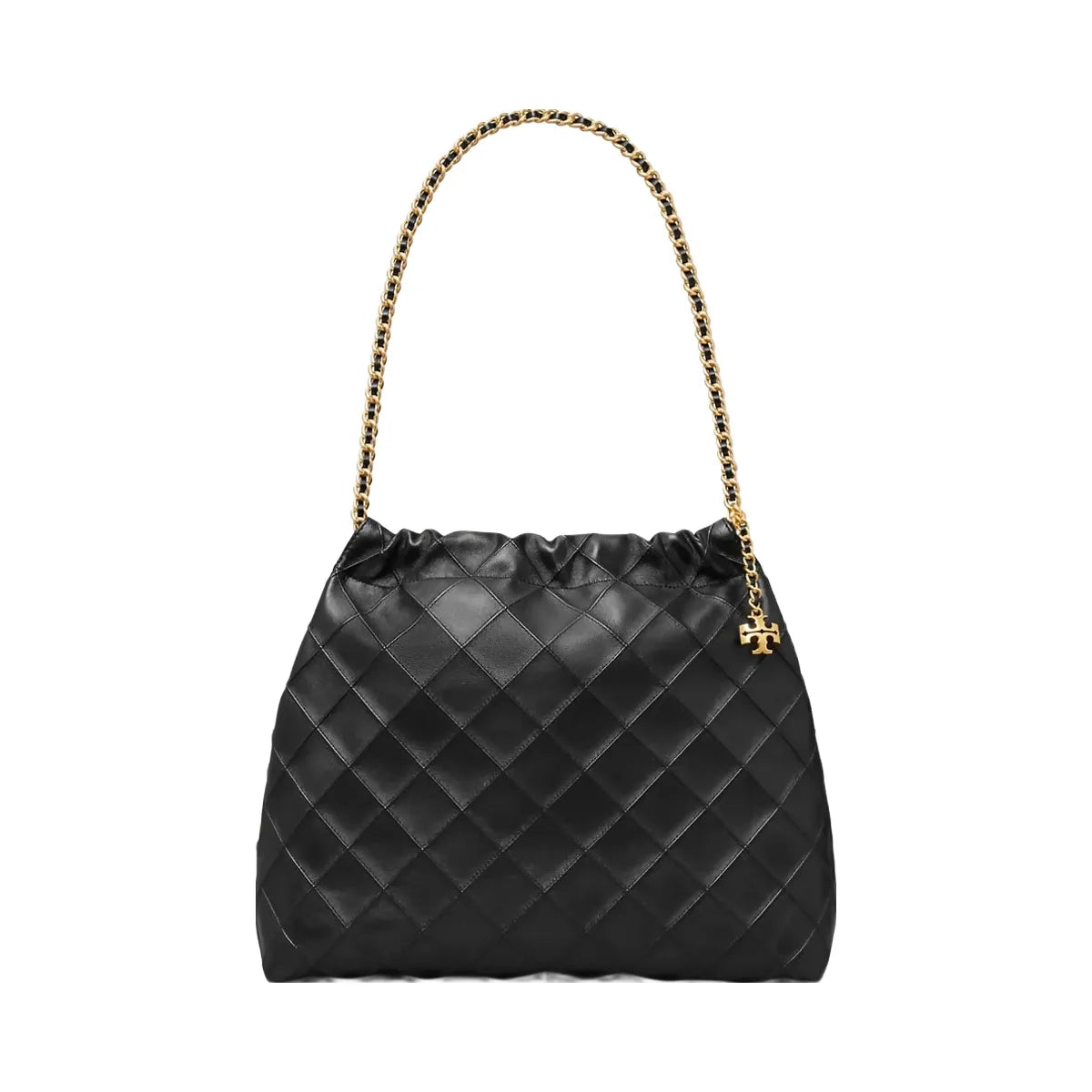 Tory Burch Fleming Soft Hobo Bag Black