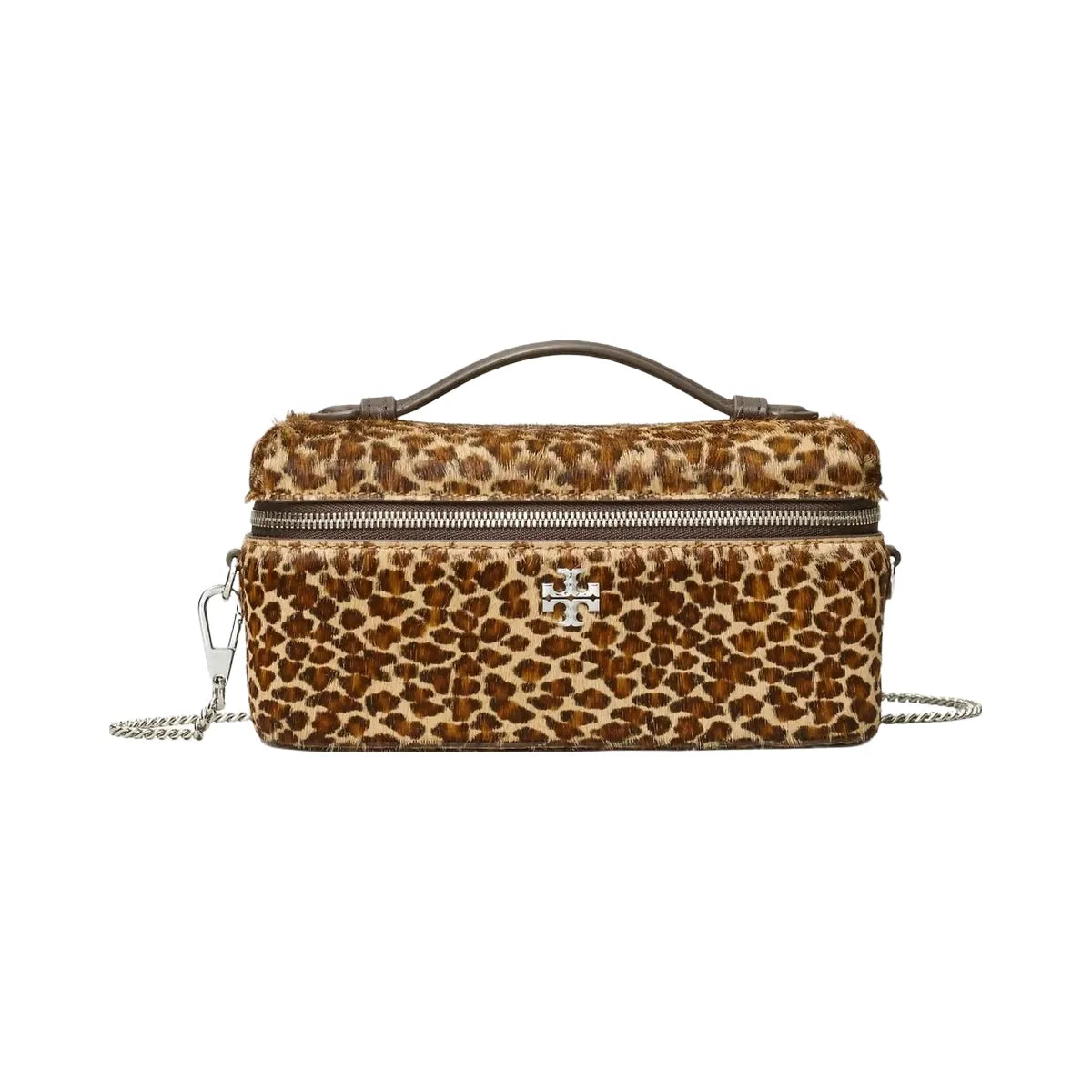 Tory Burch Kira Calf Hair Vanity Case Multi