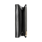 Tory Burch Kira Diamond Quilt Flap Wallet Black