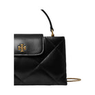 Tory Burch Kira Diamond Quilt Top-Handle Bag Black
