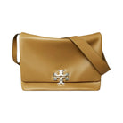 Tory Burch Large Charlie Shoulder Bag WREN BROWN