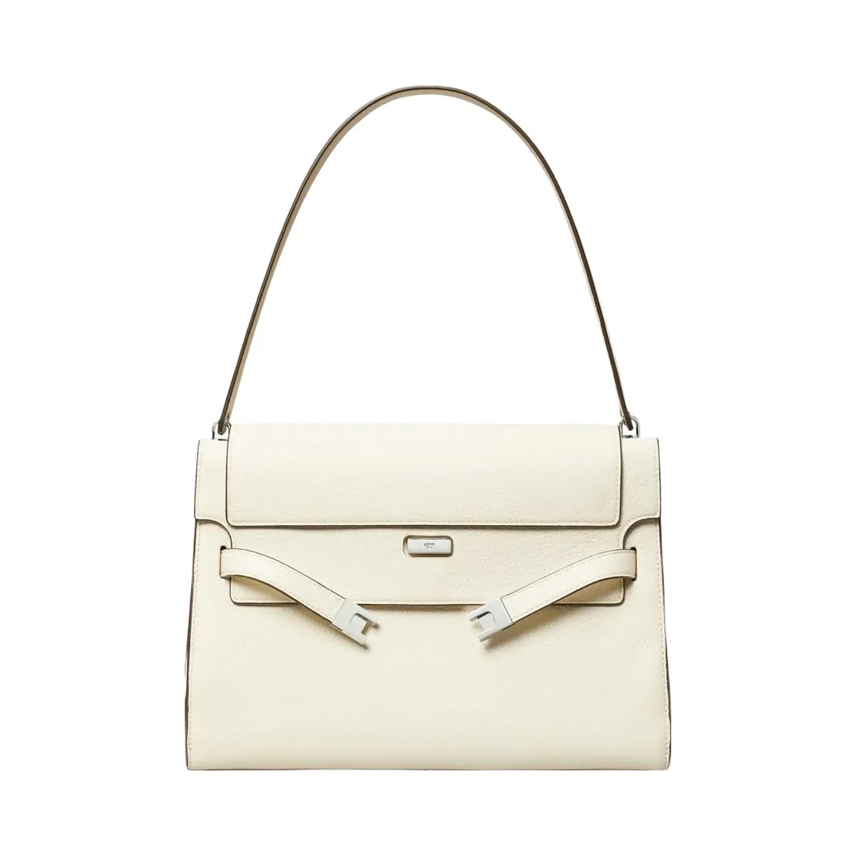 Tory Burch Large Lee Radziwill Shoulder Bag Ivory