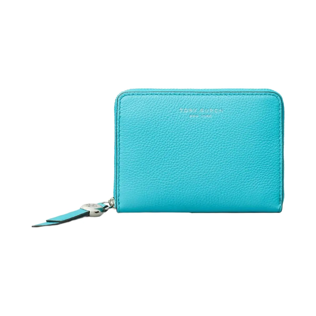 Tory Burch Medium Romy Wallet Soft Turquoise