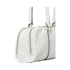 Tory Burch Mini Crinkle Leather Marshmallow Satchel White