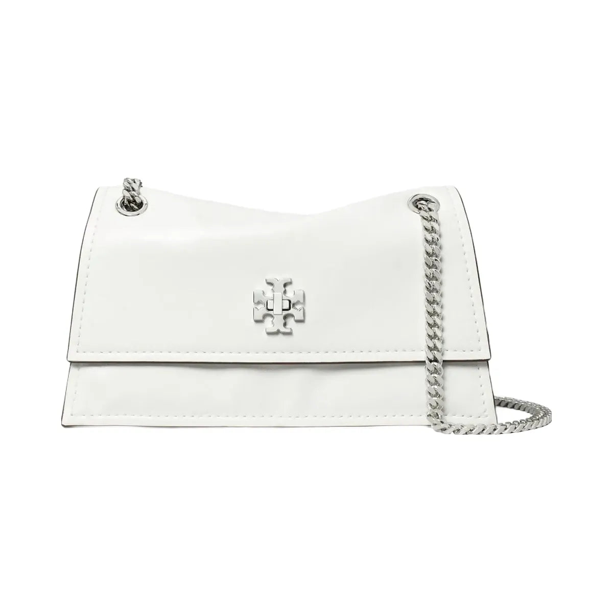 Tory Burch Mini Kira Turnlock Shoulder Bag BIANCO