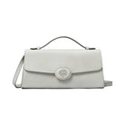 Tory Burch Mini Robinson Spazzolato Crossbody Light Granite