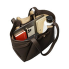 Tory Burch Romy Tote Deep Brown