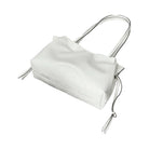 Tory Burch Small Ella natuura Drawstring Tote Bianco