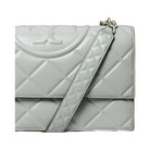 Tory Burch Small Fleming Shoulder Bag Gray