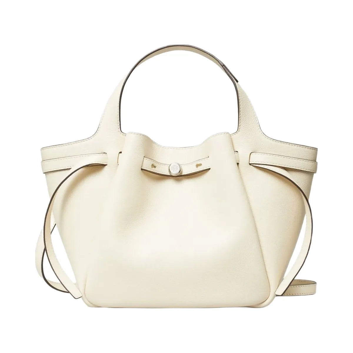 Tory Burch Small Romy Tote Light Cream