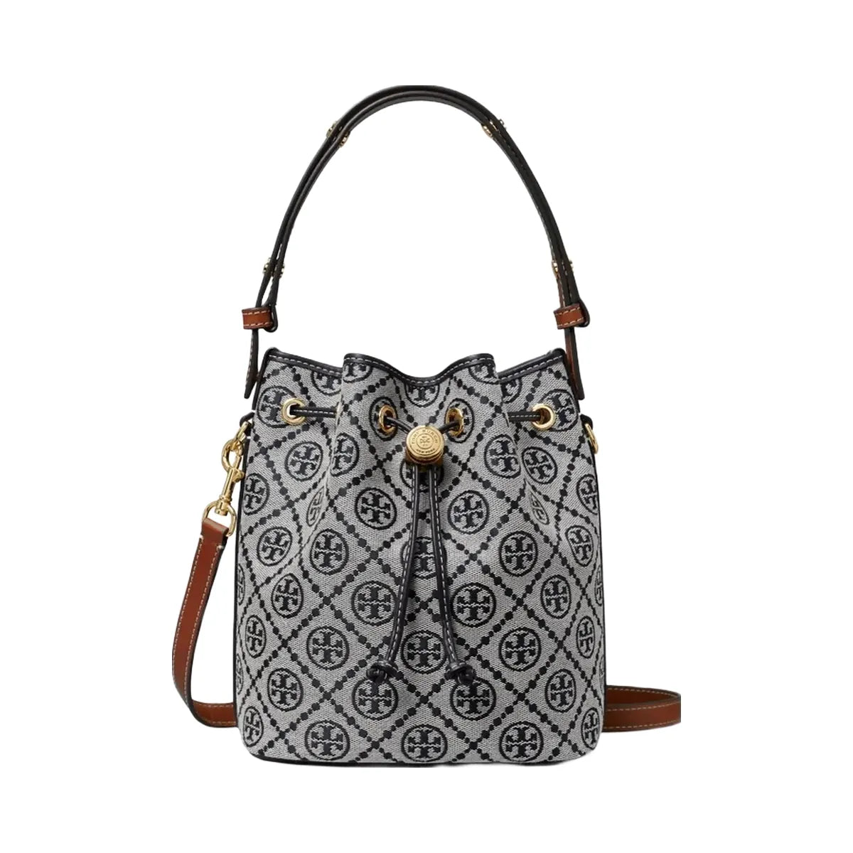 Tory Burch T Monogram Bucket Bag Tory Navy