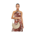 Tory Burch T Monogram Pebbled Small Balloon Bag Fresh Clay
