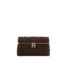 JW PEI Thea Faux Fur Top Handle Bag - Mocha Brown