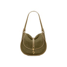 JW PEI Arla Small Faux Suede Hobo Bag - Olive Green