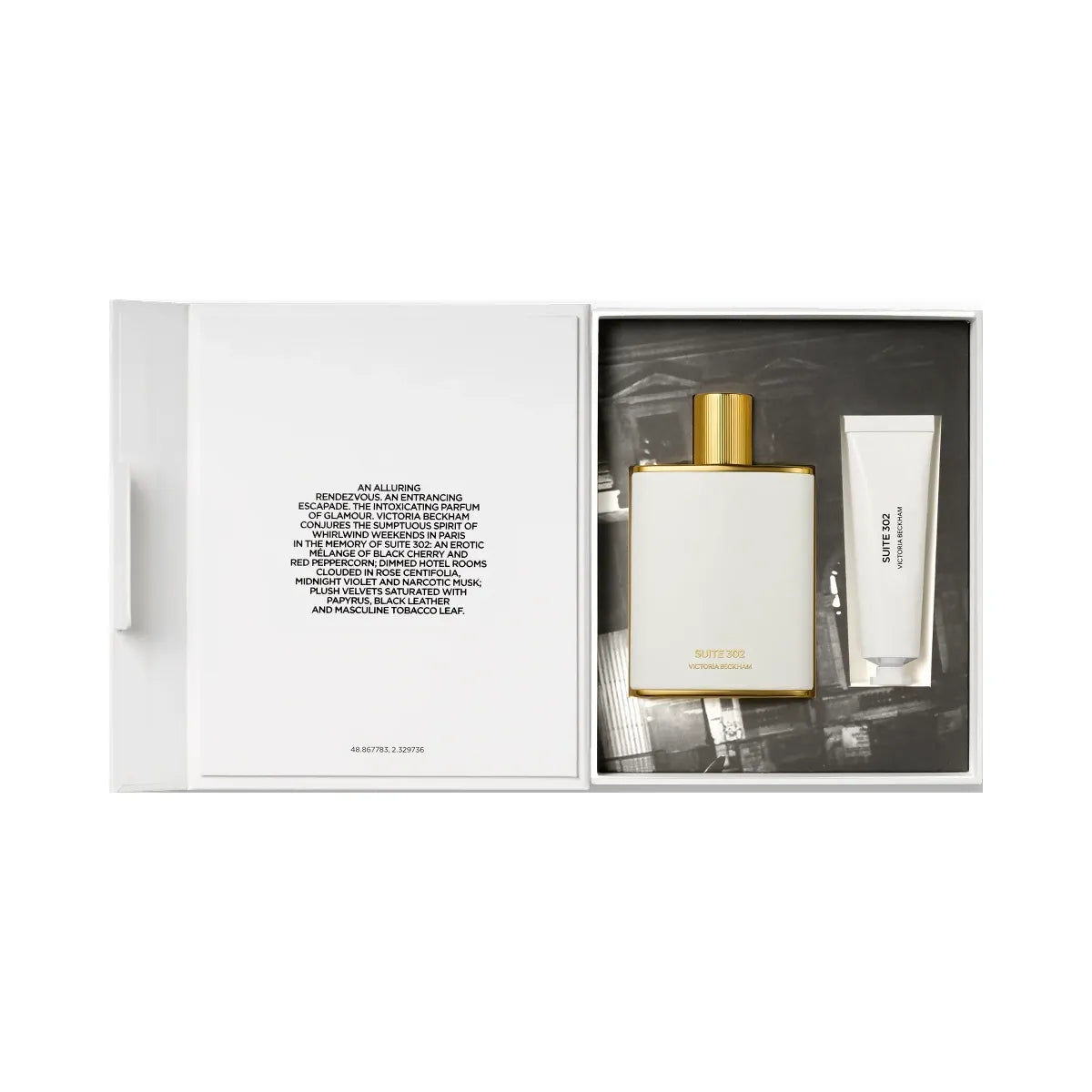 Victoria Beckham Gift Set: Suite 302 Eau de Parfum + Hand Cream