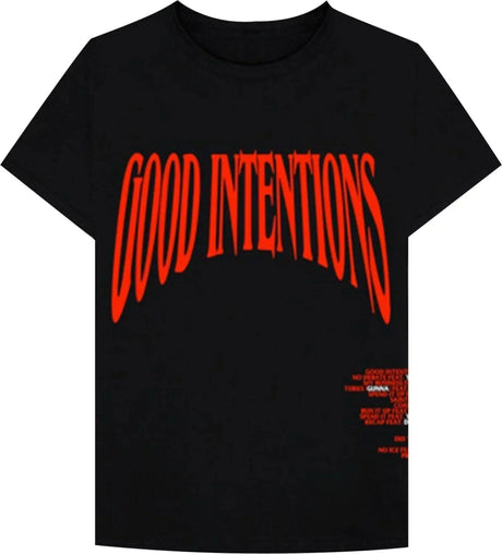 Vlone x Nav Good Intentions T-Shirt "Black" - Dawntown