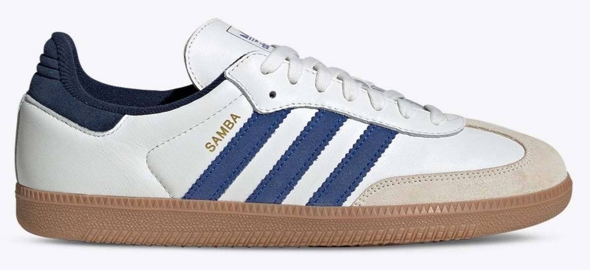 adidas Samba OG White Royal Blue Night Indigo