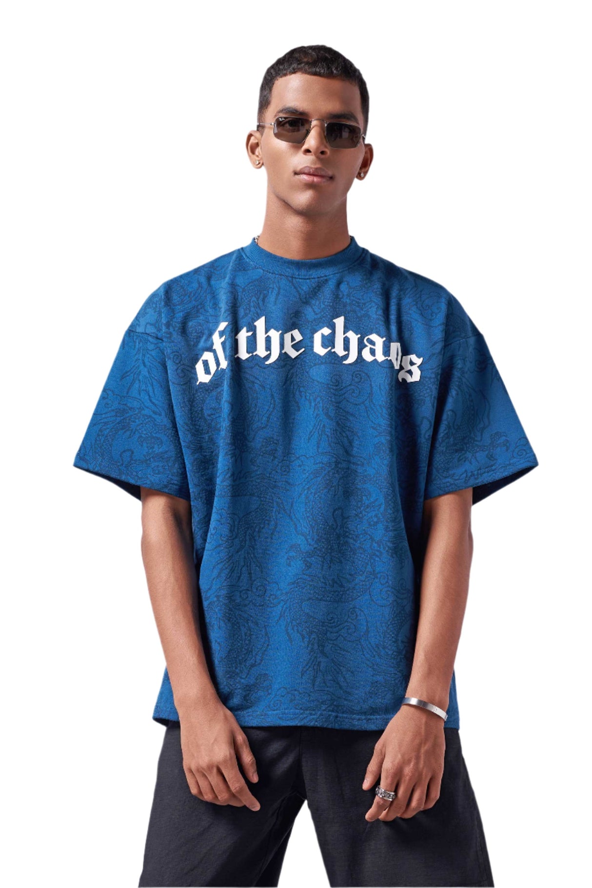 YEAR OF THE DRAGON T-SHIRT - BLUE