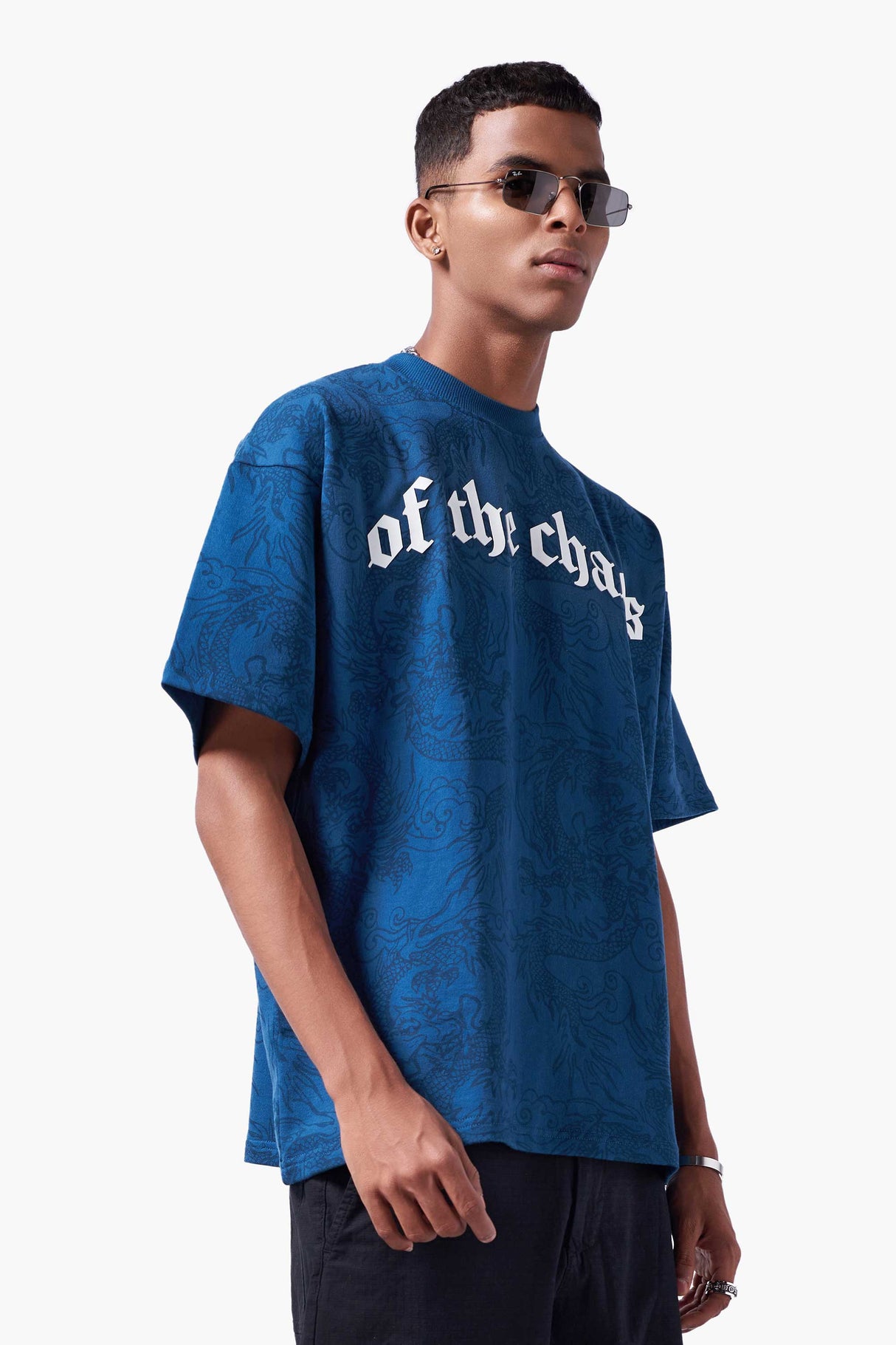 YEAR OF THE DRAGON T-SHIRT - BLUE